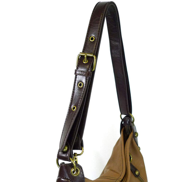 CHALA Yorkshire Terrier 's Gift Collection | Yorkie Theme Handbag/Keyfob/Wallet (Yorkie Hobo Brown)