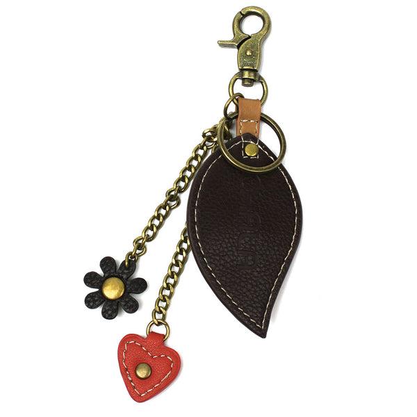 Chala Bronze Metal- Purse Charm, Key Fob, Keychain Decorative Accessory - M602 Spider