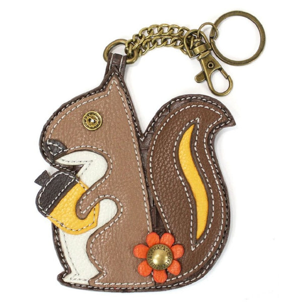 Chala Coin Purse - Key Fob (Squirrel)